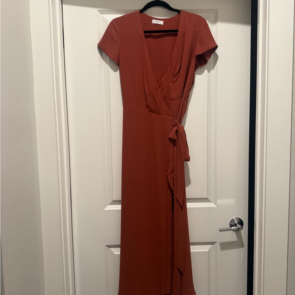 Aritzia Rust Maxi Dress